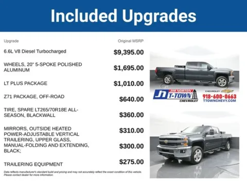 More photos of 2018 Chevrolet Silverado 2500HD LT at Jim Norton T-Town Chevrolet, OK