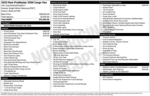 Photos of 2023 Ram ProMaster 2500 High Roof for sale in Tulsa, OK at Jim Norton T-Town Chevrolet