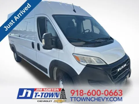 White 2023 Ram ProMaster 2500 High Roof for sale in Tulsa, OK
