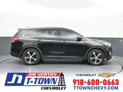 Black 2016 Kia Sorento EX for sale in Tulsa, OK