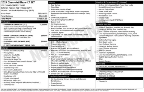 More photos of 2024 Chevrolet Blazer LT at Jim Norton T-Town Chevrolet, OK
