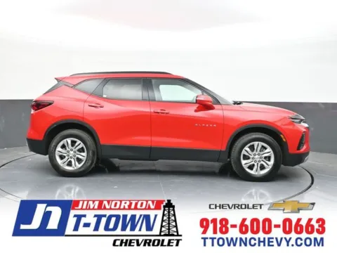 Red 2022 Chevrolet Blazer LT for sale in Tulsa, OK