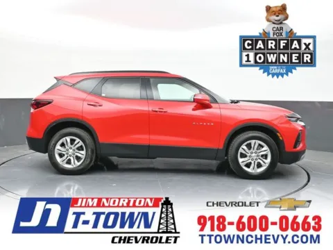 Red 2022 Chevrolet Blazer LT for sale in Tulsa, OK