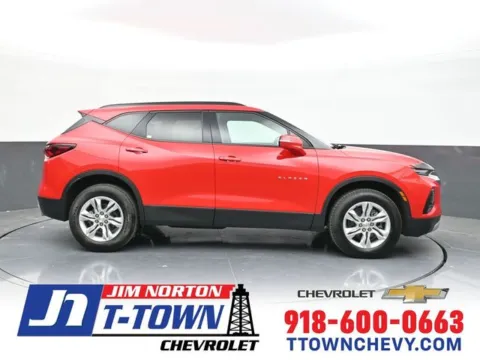 Red 2022 Chevrolet Blazer LT for sale in Tulsa, OK