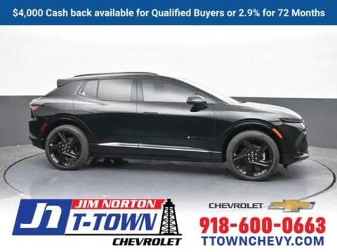 Black 2025 Chevrolet Equinox EV RS for sale in Tulsa, OK