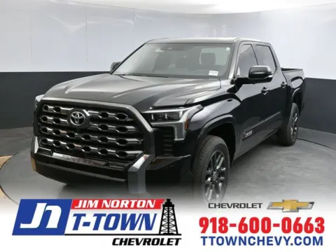 Black 2024 Toyota Tundra Platinum for sale in Tulsa, OK