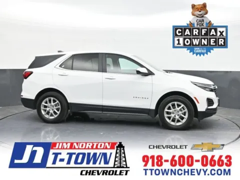 White 2024 Chevrolet Equinox LT for sale in Tulsa, OK