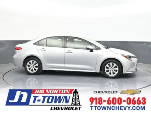Silver 2022 Toyota Corolla LE for sale in Tulsa, OK