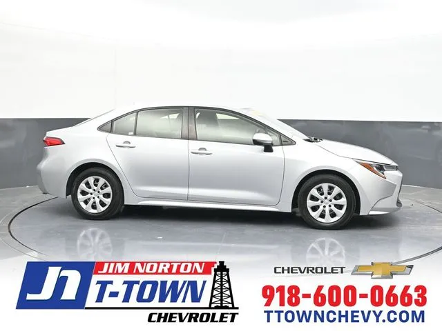 Silver 2022 Toyota Corolla LE for sale in Tulsa, OK