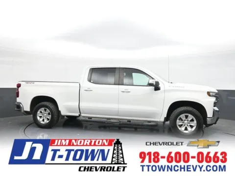 White 2020 Chevrolet Silverado 1500 LT for sale in Tulsa, OK