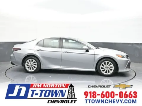 Silver 2024 Toyota Camry LE for sale in Tulsa, OK
