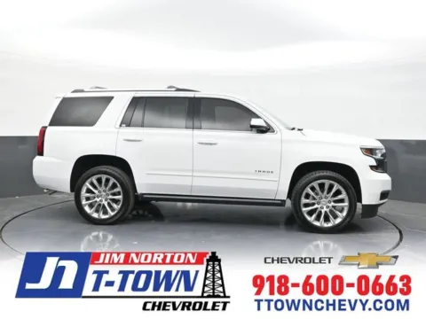 White 2019 Chevrolet Tahoe Premier for sale in Tulsa, OK