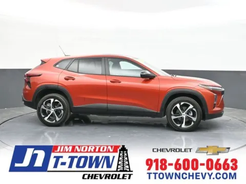 Orange 2024 Chevrolet Trax 1RS for sale in Tulsa, OK