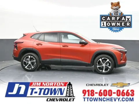 Orange 2024 Chevrolet Trax 1RS for sale in Tulsa, OK