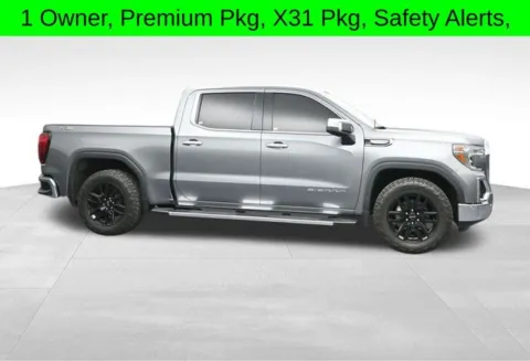 Gray 2021 GMC Sierra 1500 SLT for sale in Tulsa, OK