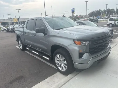 Gray 2025 Chevrolet Silverado 1500 Custom for sale in Tulsa, OK