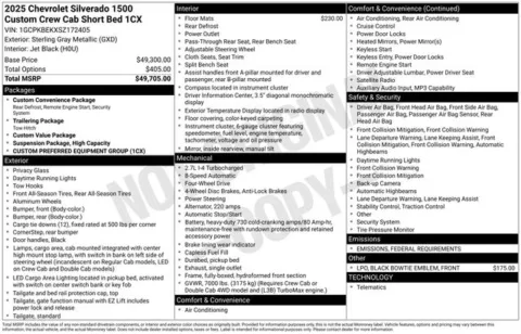 Another view of 2025 Chevrolet Silverado 1500 Custom for sale in Tulsa, OK at Jim Norton T-Town Chevrolet