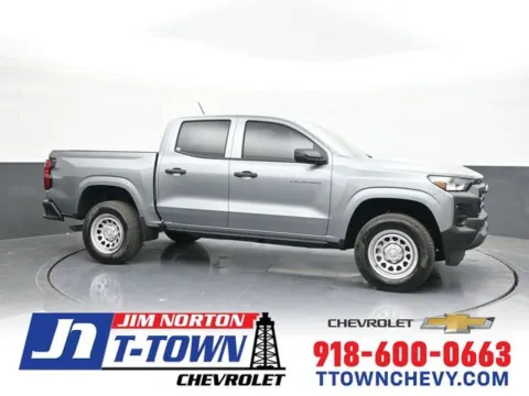 Gray 2026 Chevrolet Colorado Work Truck for sale in Tulsa, OK