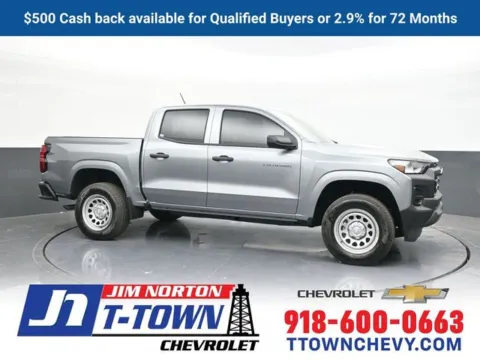 Gray 2026 Chevrolet Colorado Work Truck for sale in Tulsa, OK