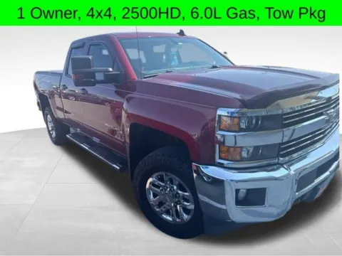 Red 2017 Chevrolet Silverado 2500HD LT for sale in Tulsa, OK