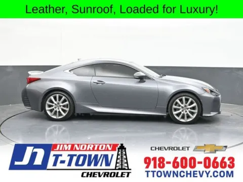Gray 2015 Lexus RC 350 for sale in Tulsa, OK