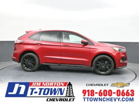 Red 2022 Ford Edge ST Line for sale in Tulsa, OK