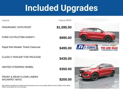 More photos of 2022 Ford Edge ST Line at Jim Norton T-Town Chevrolet, OK