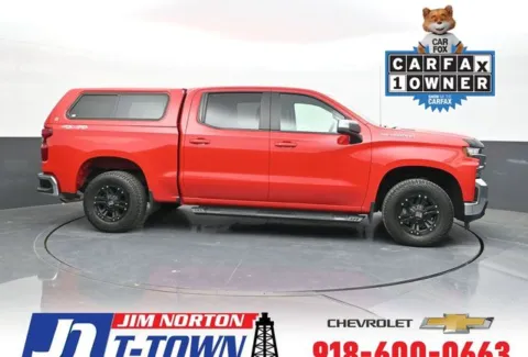 Red 2022 Chevrolet Silverado 1500 LTD LT for sale in Tulsa, OK