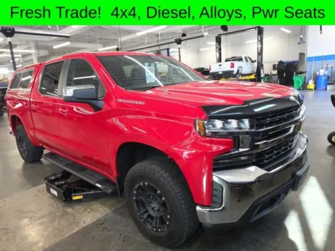 Red 2022 Chevrolet Silverado 1500 LTD LT for sale in Tulsa, OK