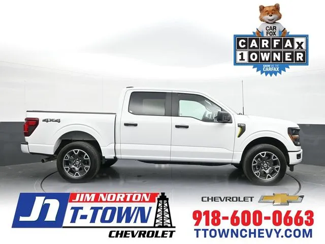 White 2024 Ford F-150 STX for sale in Tulsa, OK
