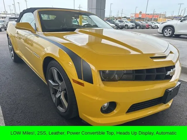Yellow 2012 Chevrolet Camaro SS for sale in Tulsa, OK
