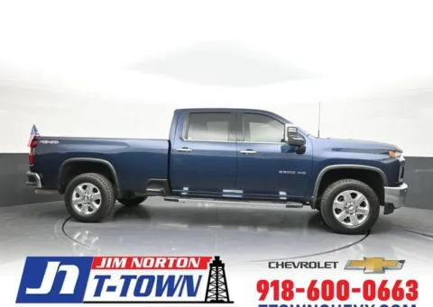 Blue 2020 Chevrolet Silverado 3500HD LTZ for sale in Tulsa, OK