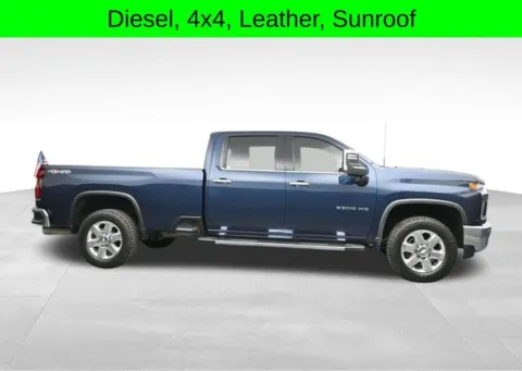 Blue 2020 Chevrolet Silverado 3500HD LTZ for sale in Tulsa, OK
