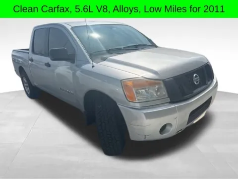 Silver 2011 Nissan Titan S for sale in Tulsa, OK