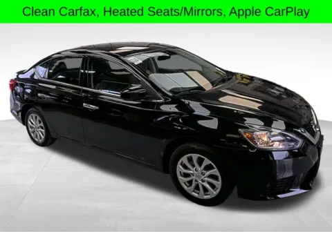 Black 2019 Nissan Sentra SV for sale in Tulsa, OK