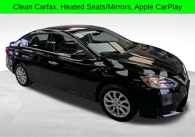 Black 2019 Nissan Sentra SV for sale in Tulsa, OK