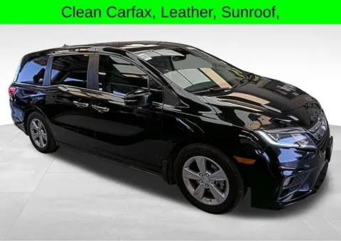 Black 2018 Honda Odyssey EX-L for sale in Tulsa, OK