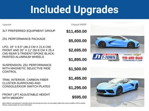 More photos of 2020 Chevrolet Corvette Stingray at Jim Norton T-Town Chevrolet, OK