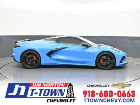 Blue 2020 Chevrolet Corvette Stingray for sale in Tulsa, OK