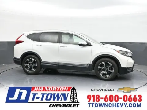 White 2019 Honda CR-V Touring for sale in Tulsa, OK