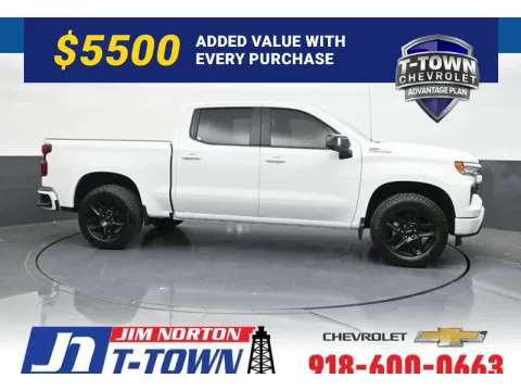 White 2026 Chevrolet Silverado 1500 RST for sale in Tulsa, OK