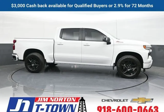 White 2026 Chevrolet Silverado 1500 RST for sale in Tulsa, OK