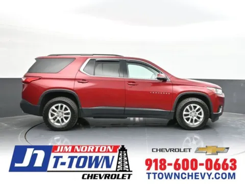 Red 2020 Chevrolet Traverse LT for sale in Tulsa, OK