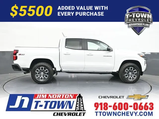 White 2025 Chevrolet Colorado Z71 for sale in Tulsa, OK