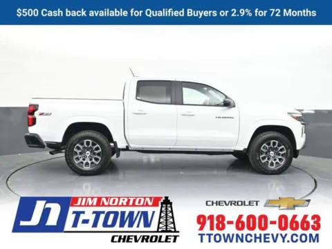 White 2025 Chevrolet Colorado Z71 for sale in Tulsa, OK