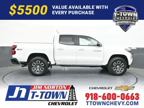 White 2025 Chevrolet Colorado Z71 for sale in Tulsa, OK