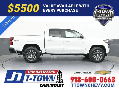 White 2025 Chevrolet Colorado Z71 for sale in Tulsa, OK