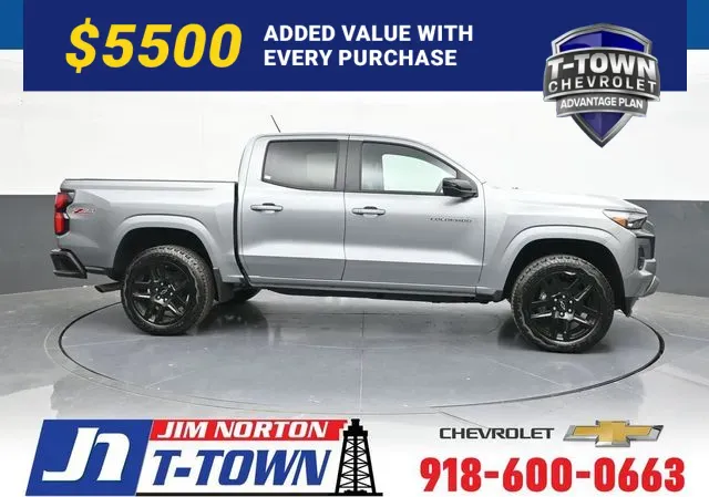 Gray 2025 Chevrolet Colorado Z71 for sale in Tulsa, OK