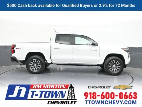 White 2025 Chevrolet Colorado Z71 for sale in Tulsa, OK