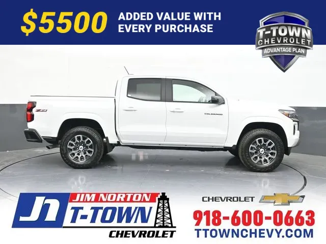 White 2025 Chevrolet Colorado Z71 for sale in Tulsa, OK